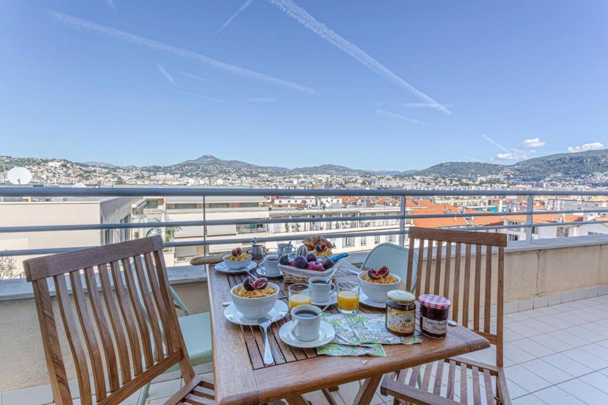 Palais Med - Palais Mediterraneen - Panoramic View Nizza Kültér fotó